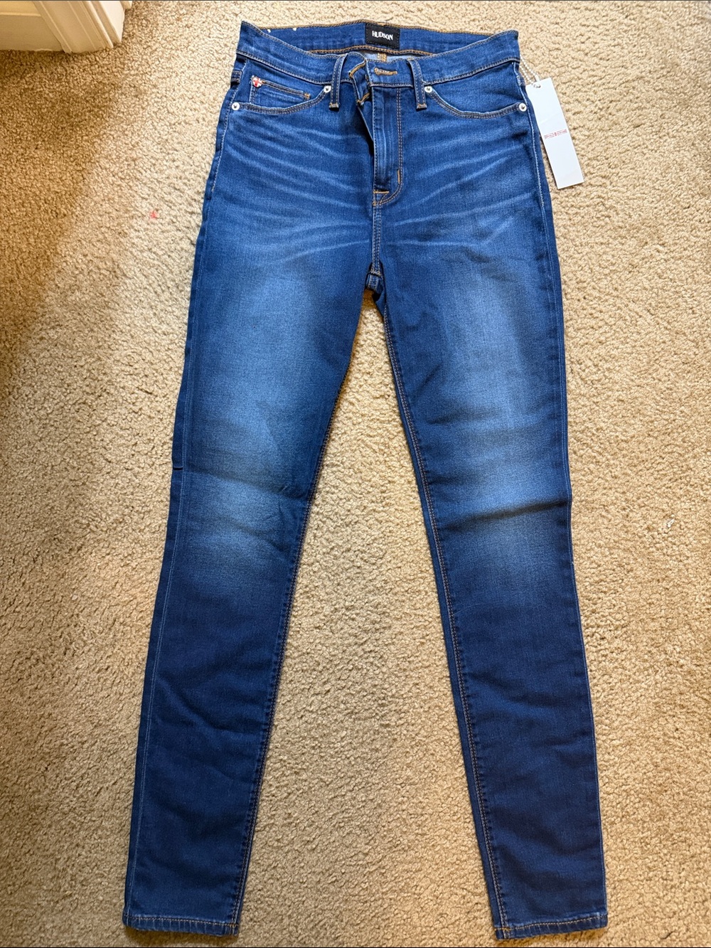 Hudson Women's Mid-Rise Skinny Jeans